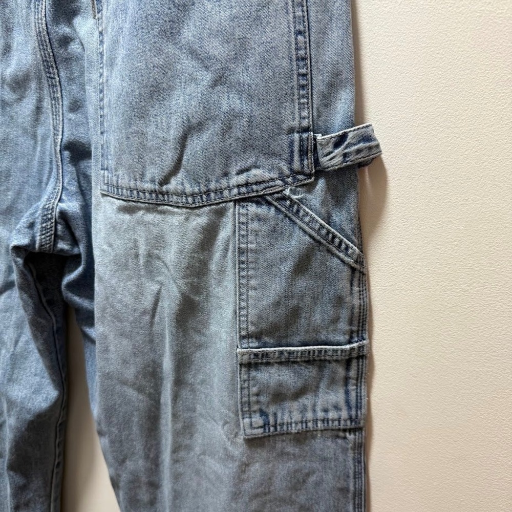 Levis SilverTab Mens Light Wash Carpenter Jeans Loose Fit Utility Denim Vintage‎ - Picture 5 of 9